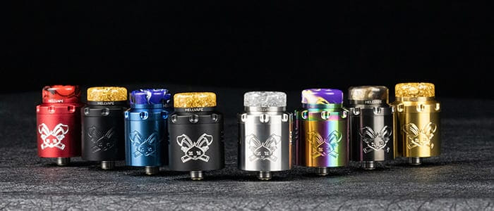 Couleurs des atomiseurs Dead Rabbit 3 RDA